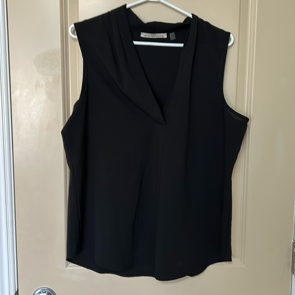 Dex women’s xl black dress shirt